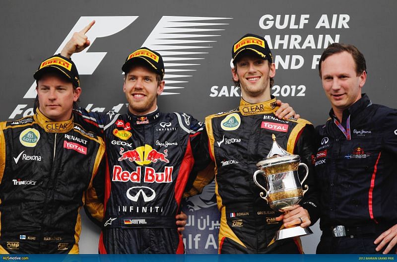 Kimi marked his return to F1 with an impressive drive in Bahrain